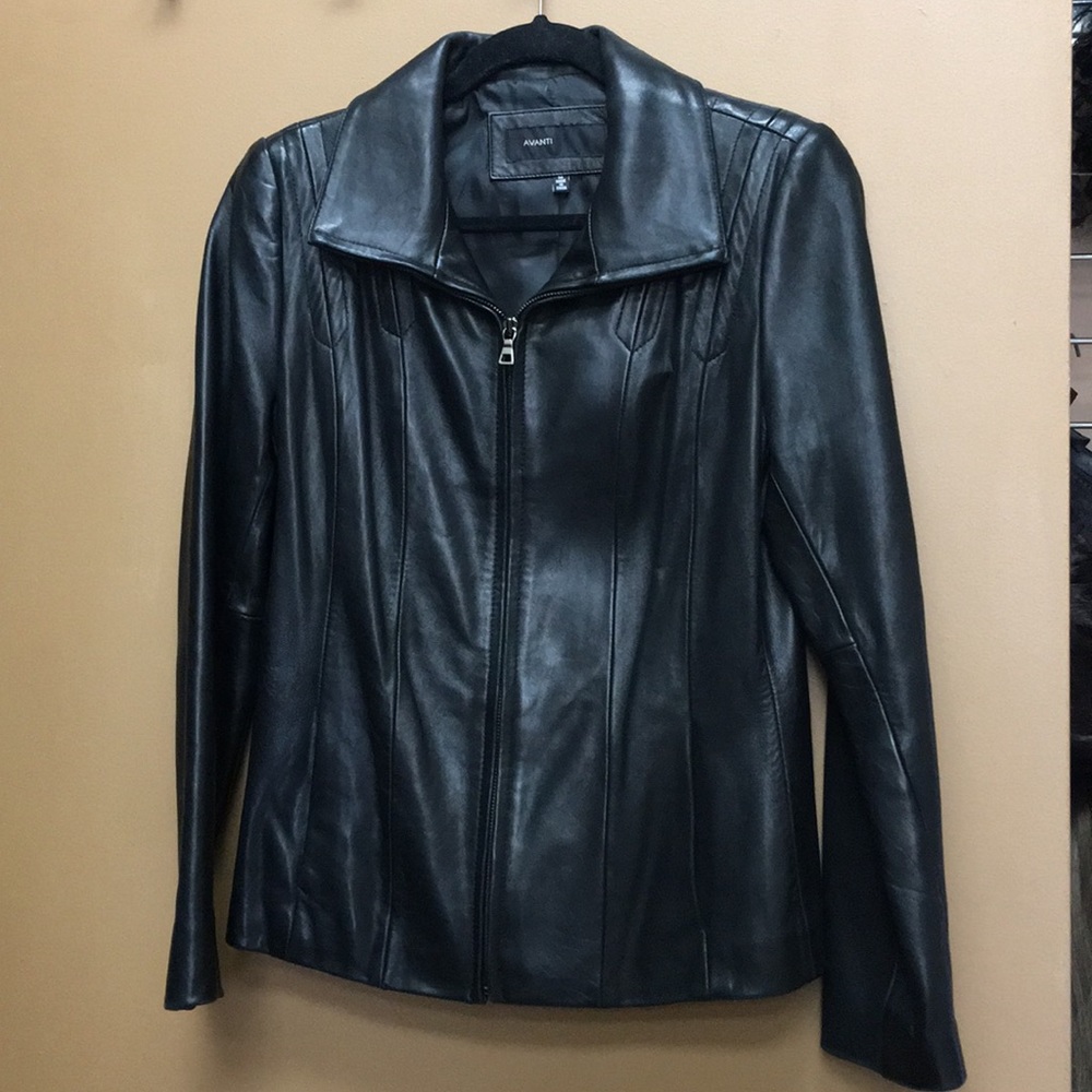 Leather jacket